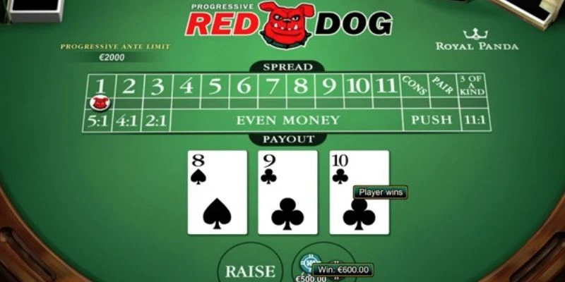 Tìm hiểu quy tắc chơi Red Dog từ A đến Z